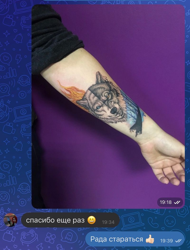 Отзыв клиента - KOSINCEVA TATTOO