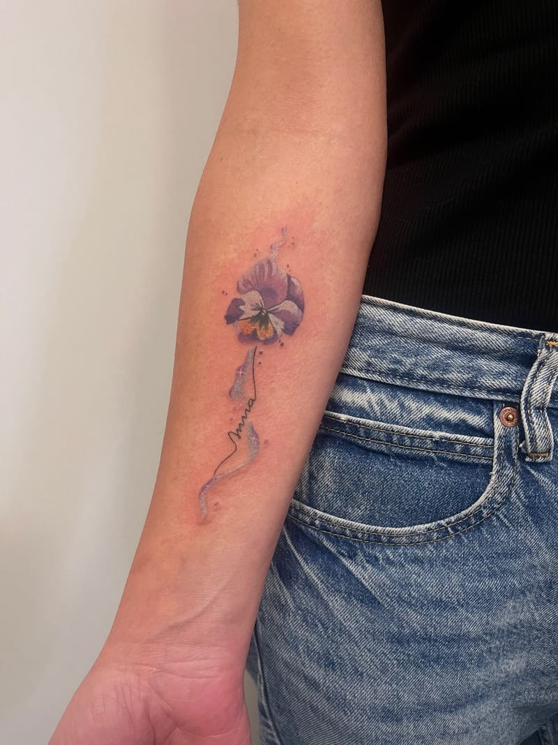 Акварель - KOSINCEVA TATTOO